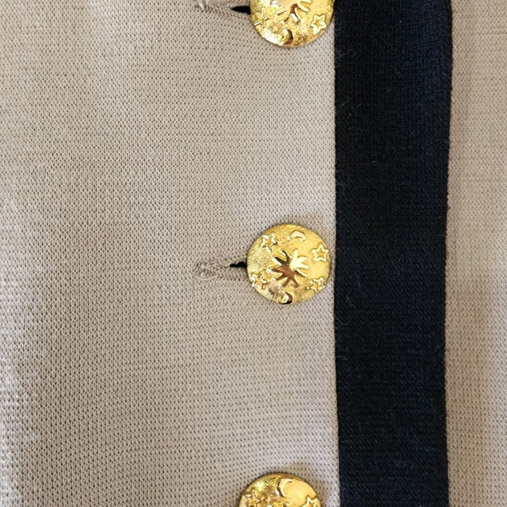 Oleg Cassini Blazer Womens Sz 10 Old Money Quiet Luxury Vintage Office Corporate - Picture 5 of 5